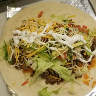 Burrito de azada  $6.99