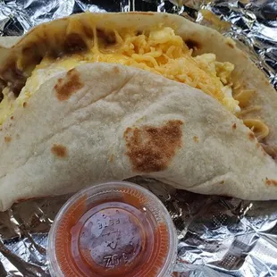 Breakfast taco