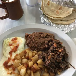 Barbacoa plate