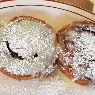 Cinnamon roll French toast