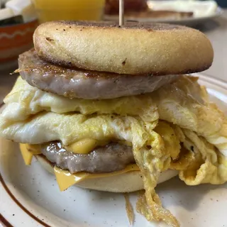 Fried Egg Sandwich with Cheese