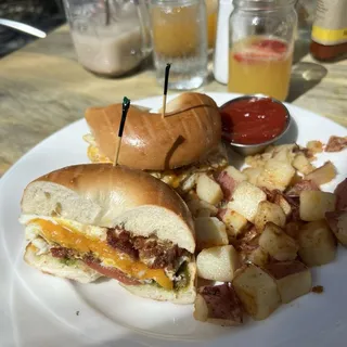 The Chicken or the Egg Sandwich