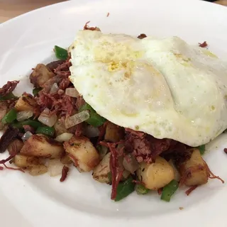 Corned Beef Hash & Eggs