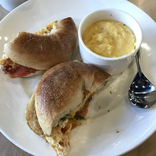 Cheesy Egg Sandwich