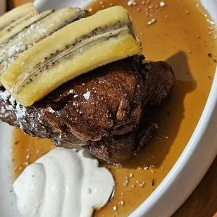 Banana Fosters French Toast