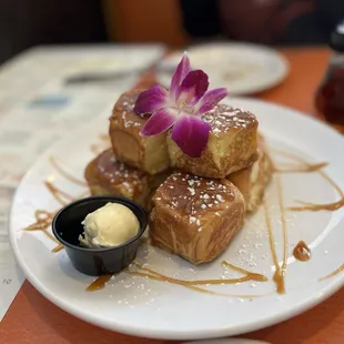Kings Hawaiian rolls French toast