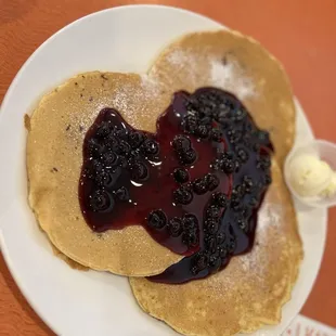 Wildberry pancakes
