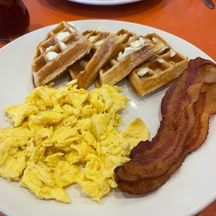 Waffle platter