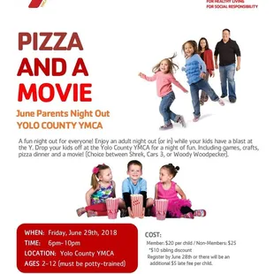 #Yelp #YMCA #ParentsNightOut 06/29/2018