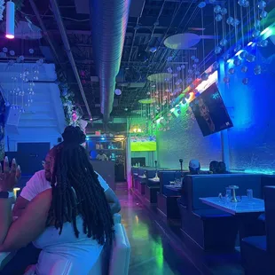 sushi and sashimi, interior