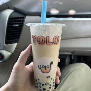 YOLO Brown Sugar Milk Tea