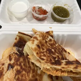 Chicken quesadilla