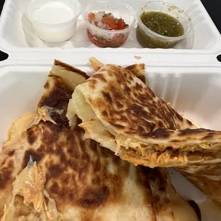 Chicken quesadilla