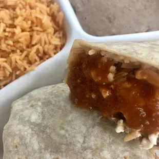 Barbacoa burrito!