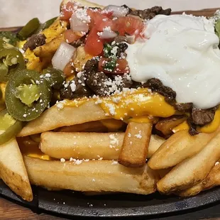Carne asada fries