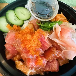 Yoma Bowl Tuna and Salmon Poke