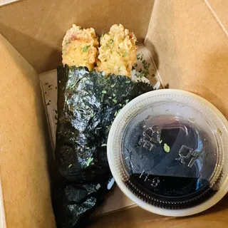 2 Pieces Shrimp Tempura Hand Roll