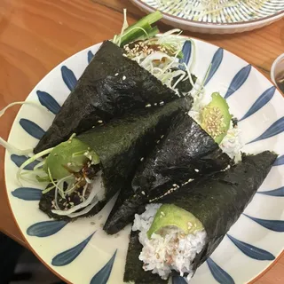 2 Pieces Green Hand Roll