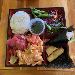 9. A. Tuna Poke Bento
