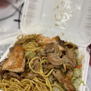 Chicken and Salmon Combo
