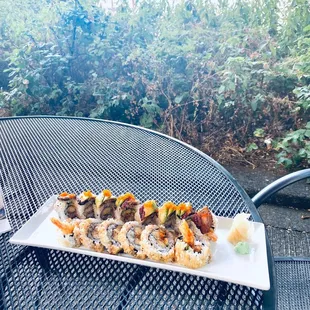 Dragon roll  Ebi tempura roll