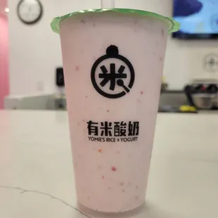 Strawberry yogurt