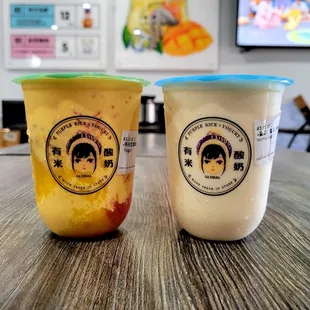 Mango Pamelo w/ Sago (3.5 stars) and Melon Melon (3.5 stars)