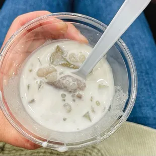 Taro Coconut Milk Bowl