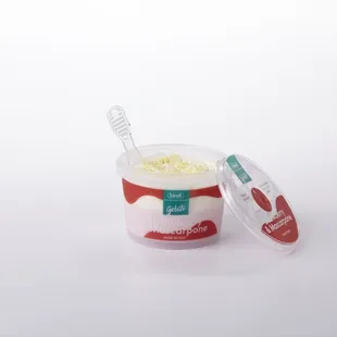 Strawberry Mascarpone Gelato