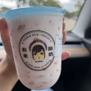 Strawberry Yogurt Drink