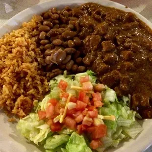 Carne guisada plate