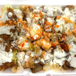 Mix Over Rice Platter