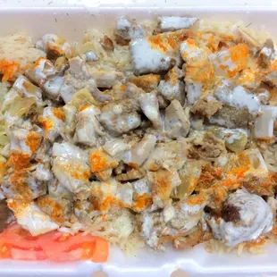 Mix Over Rice Platter