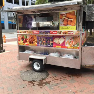 outside, sushi and sashimi