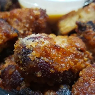 Close up Taiwanese Popcorn Chicken