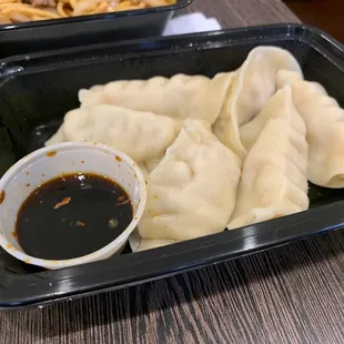 Pan Fried Pork Dumplings