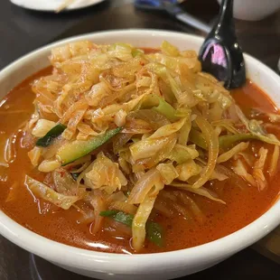 Seafood Jjamppong. Family size bowl