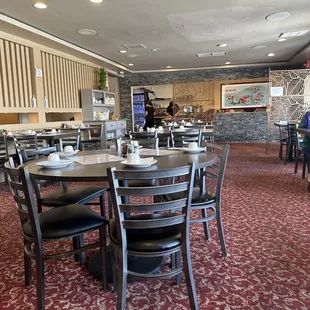 Inside seating