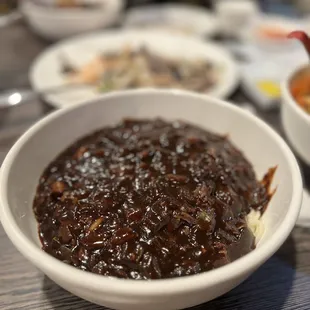 Black bean noodles