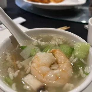 Sizzling Rice Soup