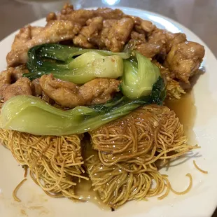 Minute Chicken cake noodle - very disappointed in this dish.