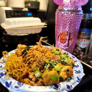 Beef Broccoli Cake Noodle