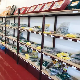 We carry loose herbs, teas, and tea sets