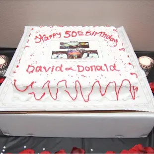 50th birthday cake!