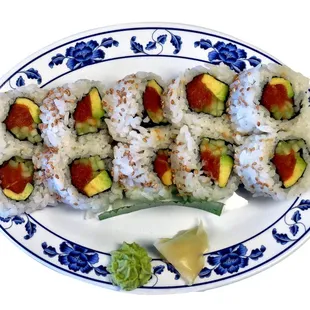 SPICY ROLL      Shrimp , Salmon or Tuna - $ 7.50