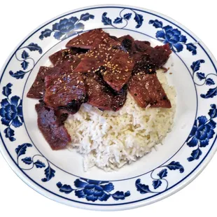 KOREAN BBQ     Bulgogi - $ 6.99 , Kalbi - $ 7.99