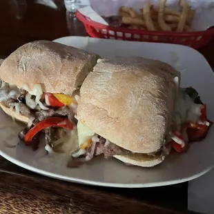 Philly cheese steak!