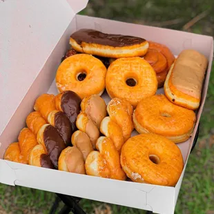 a box of doughnuts