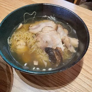 BBQ Pork and Wonton Noodle Soup