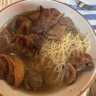 Beef Stew Wonton Noodle Soup